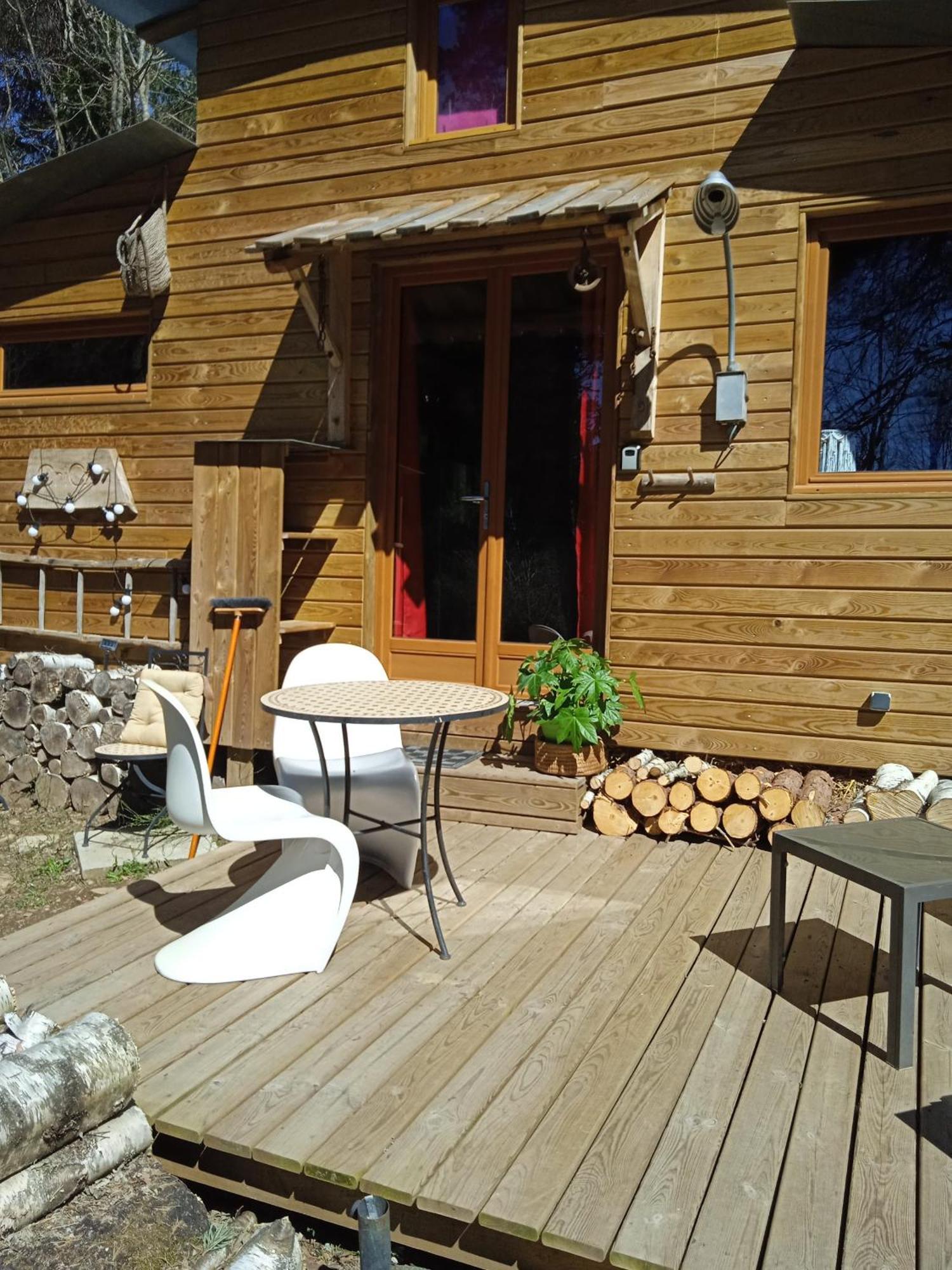 Chalet libellule Champclause Extérieur photo